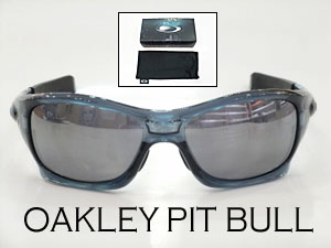 メガネのアベ｜OAKLEY PIT BULL Crystal Black w/Blk Iridium 009161-02