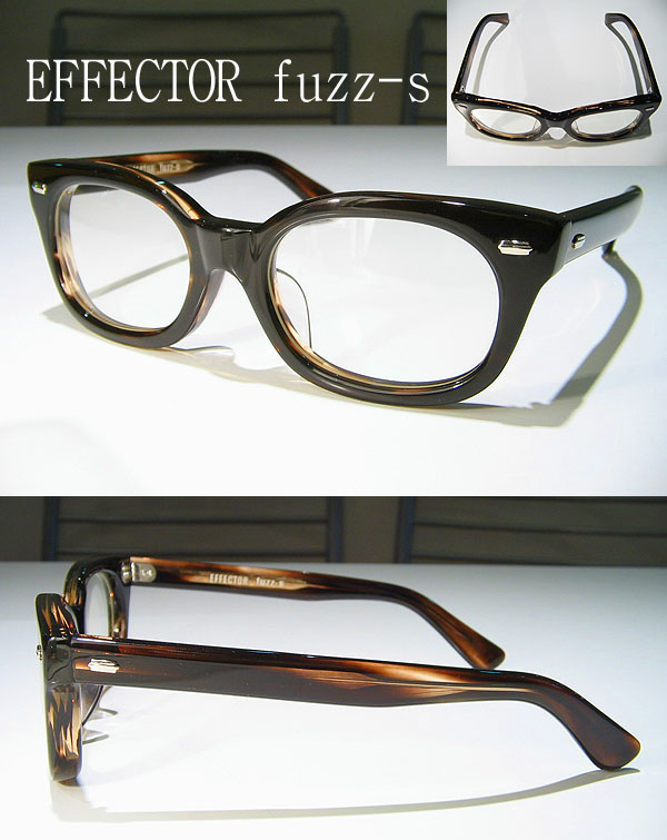 EFFECTOR FUZZ-S brown - サングラス/メガネ