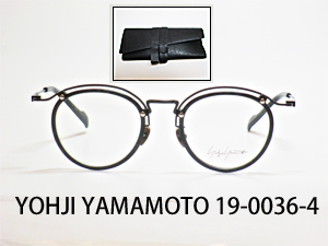 メガネのアベ｜YOHJI YAMAMOTO 19-0036-4