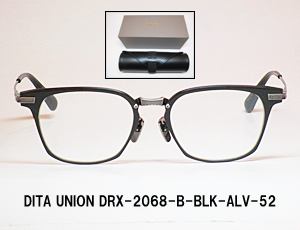 メガネのアベ｜DITA UNION DRX-2068-B-BLK-SLV-52